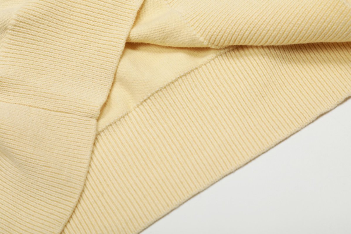 Ralph Lauren Cream Pima Cotton Knit Cardigan view