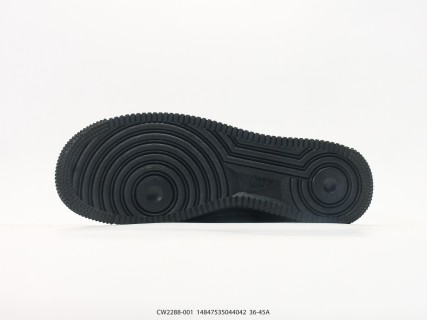 Nike Air Force 1 Low Black Royal Blue UA Replica view 4