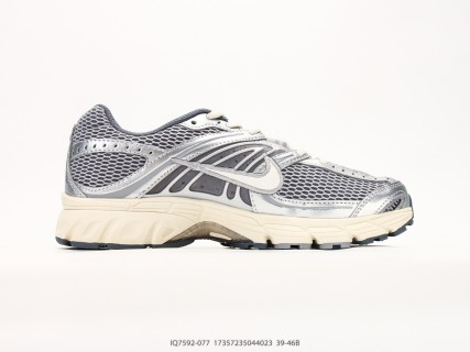 Nike Air Max Moto 2K Silver Cream Low-Top Running Shoe view 2