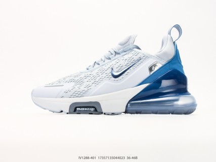 Nike Air Max 270 Premium White Blue UA Replica