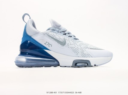 Nike Air Max 270 Premium White Blue UA Replica view 2