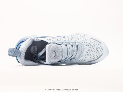 Nike Air Max 270 Premium White Blue UA Replica view 3