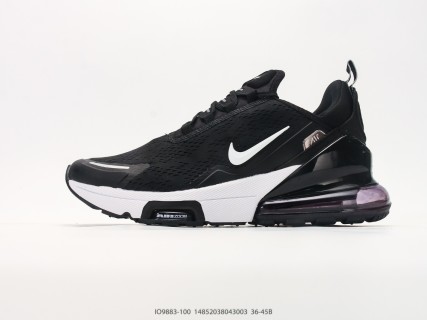 Nike Air Max 270 Flyknit Black White UA Replica