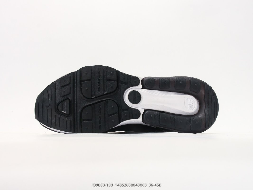 Nike Air Max 270 Flyknit Black White UA Replica view