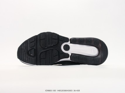 Nike Air Max 270 Flyknit Black White UA Replica view 4