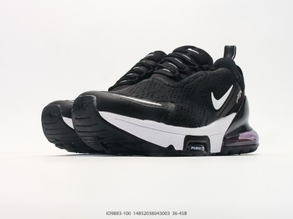 Nike Air Max 270 Flyknit Black White UA Replica view 5