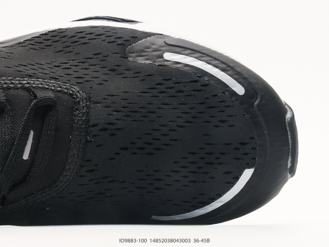 Nike Air Max 270 Flyknit Black White UA Replica view