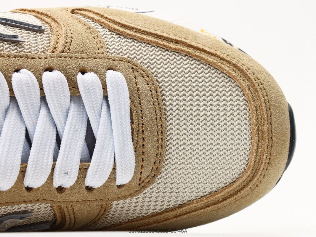 Premiata Mick Beige Brown White Leather Casual Sneaker view