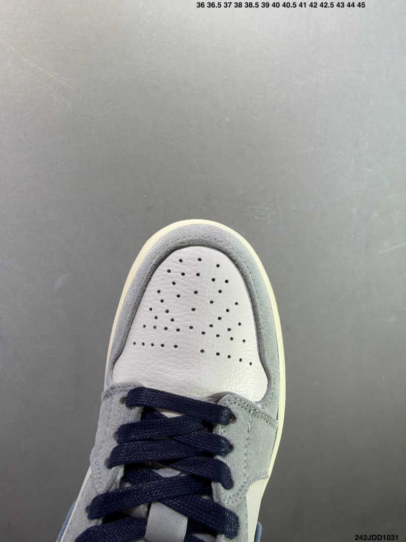 Jordan Air Jordan 1 Low Retro White Navy Rust UA Replica view