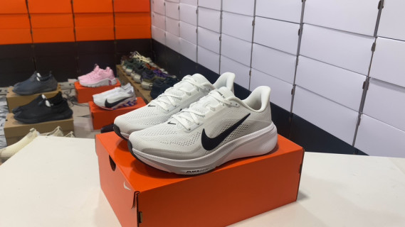 Nike Air Zoom Pegasus 42 White Running Shoes Breathable Mesh Replica