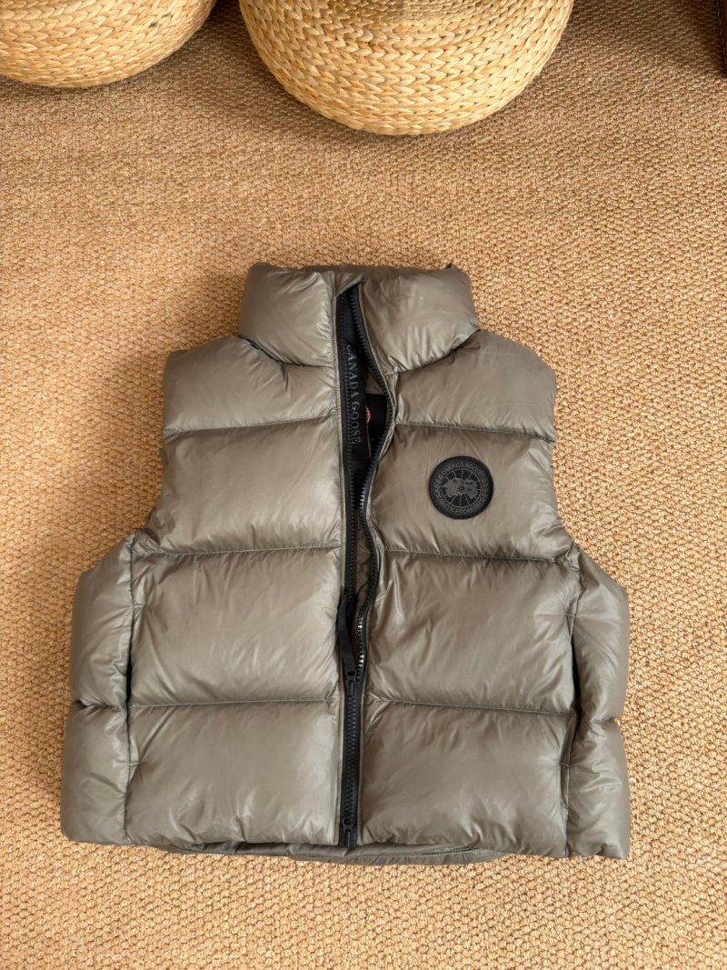Canada Goose Cypress Quilted Puffer Vest Grey