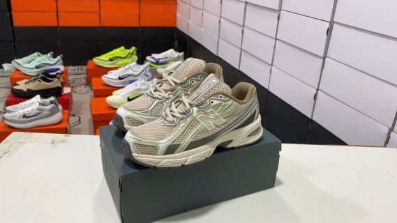 New Balance 740 Beige Grey Low-Top Running Shoe UA Replica