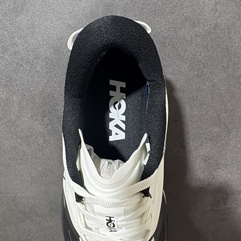 HOKA Speedgoat 7 Black White Low-Top Trail Running Shoe view