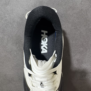 HOKA Speedgoat 7 Black White Low-Top Trail Running Shoe view 7