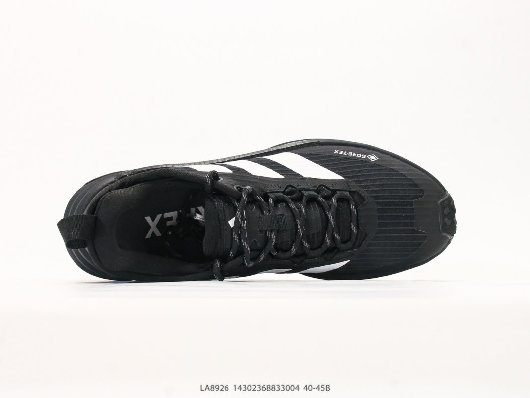 Adidas Terrex Freehiker 3 Low GTX Black White Hiking Shoe view