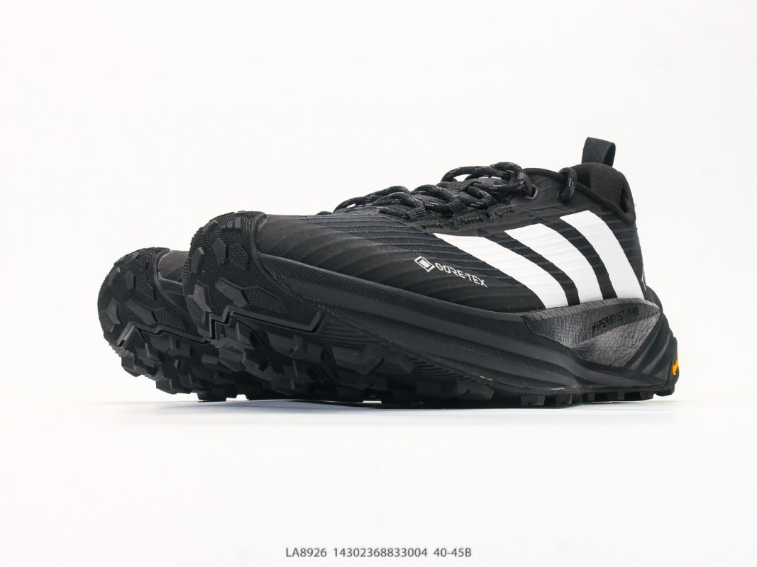 Adidas Terrex Freehiker 3 Low GTX Black White Hiking Shoe view