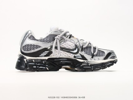 Nike V2K Run White Black Chunky Sneaker Replica view 2