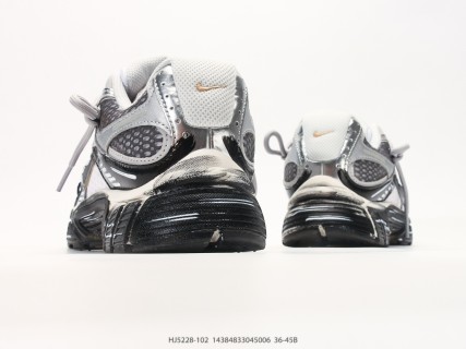 Nike V2K Run White Black Chunky Sneaker Replica view 6