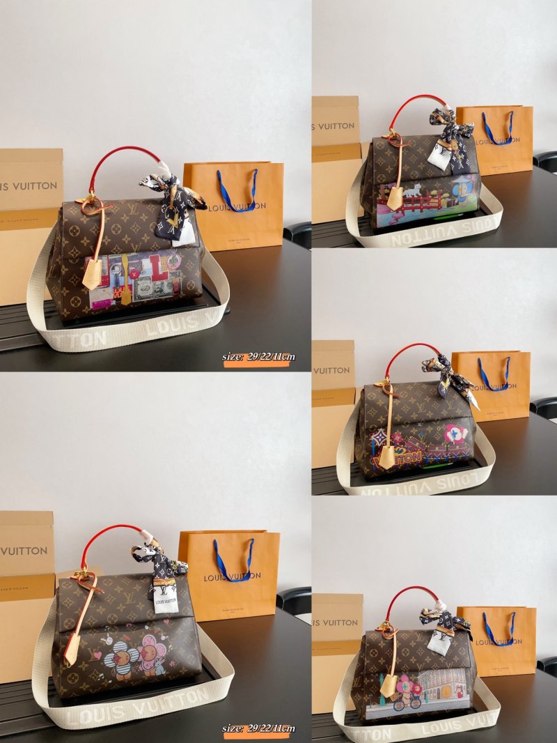 Louis Vuitton Coussin BB Monogram Handbag Beige Shoulder Strap view