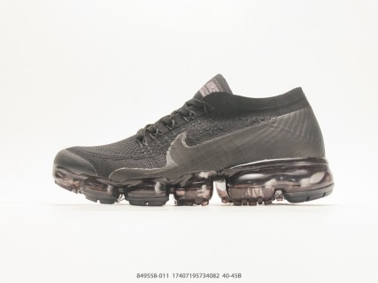 Nike Air VaporMax Flyknit Black UA Replica Sneaker