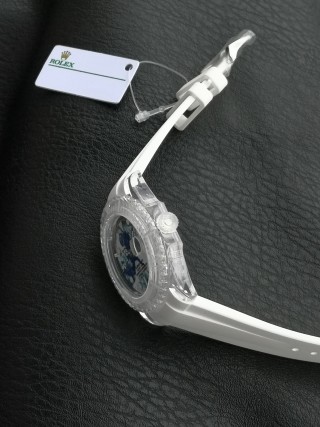 Rolex Submariner PhantomLab Sapphire Crystal Blue Dial White 40mm UA Rep view 7