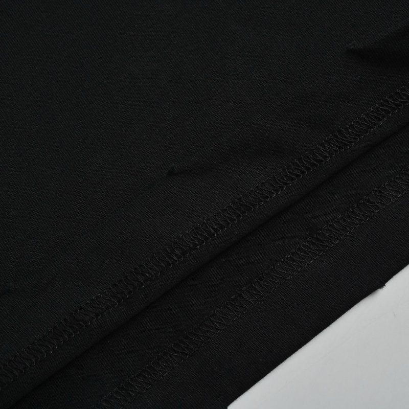 Givenchy Distressed Logo Print Black T-Shirt view