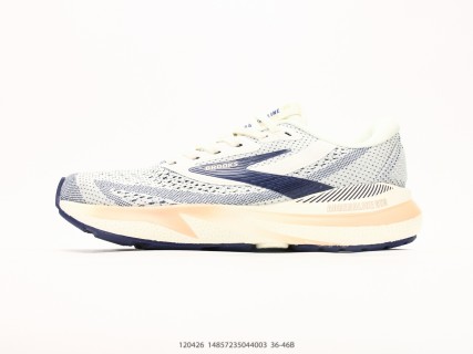 Brooks Adrenaline GTS 24 White Navy Running Shoe