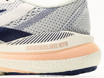 Brooks Adrenaline GTS 24 White Navy Running Shoe view 7