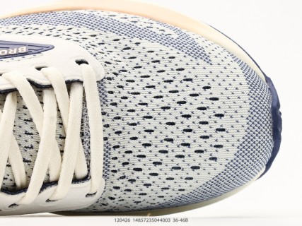 Brooks Adrenaline GTS 24 White Navy Running Shoe view 8
