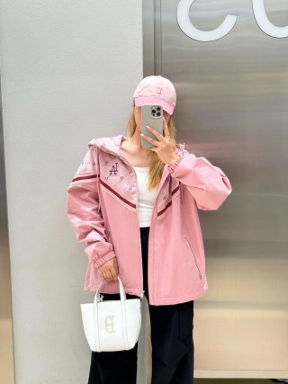 Nike Windrunner Pink Jacket UA Replica view 7