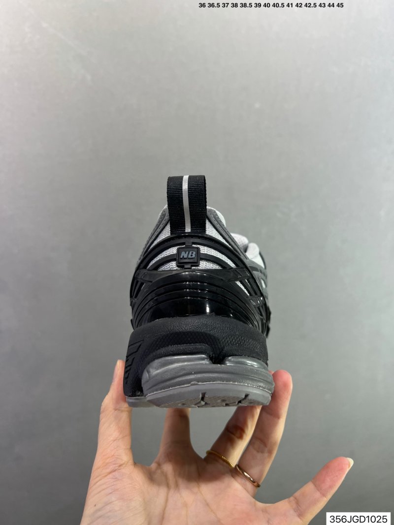 New Balance 1906A Grey Black Low-Top Deconstructed Running Shoe view