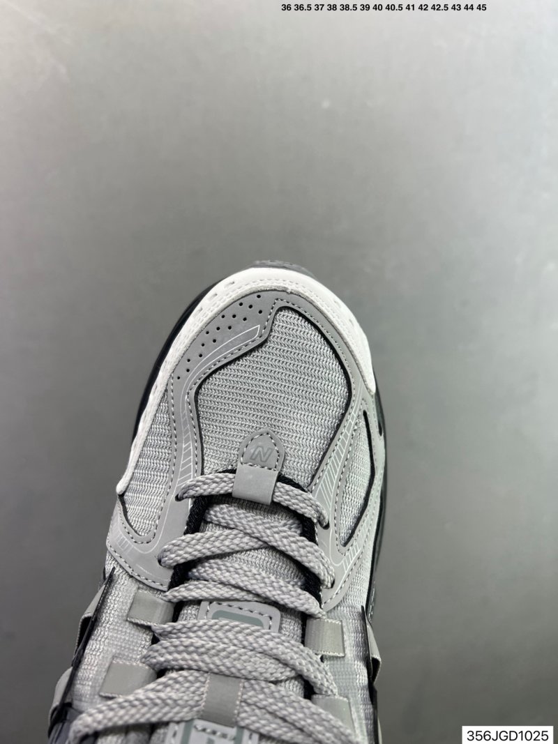 New Balance 1906A Grey Black Low-Top Deconstructed Running Shoe view