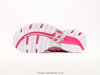 ASICS GEL-Kayano 20 White Pink Grey Running Shoe view 4