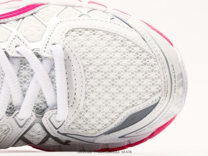 ASICS GEL-Kayano 20 White Pink Grey Running Shoe view 8