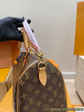 Louis Vuitton Speedy 30 Soft Monogram Canvas Handbag view 4