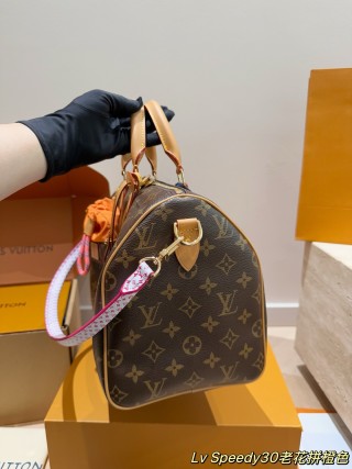 Louis Vuitton Speedy 30 Soft Monogram Canvas Handbag view 5