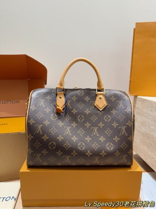 Louis Vuitton Speedy 30 Soft Monogram Canvas Handbag view 6