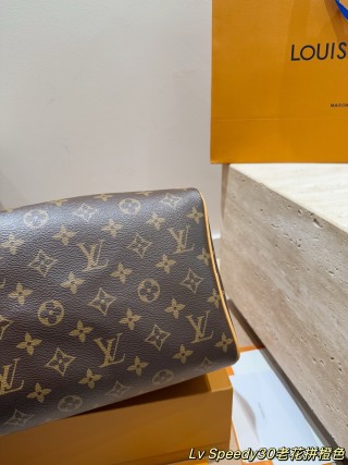Louis Vuitton Speedy 30 Soft Monogram Canvas Handbag view 8