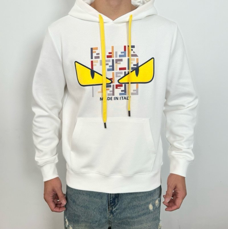 Pokemon Pikachu Yellow Ears Graphic White Hoodie