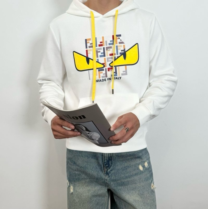 Pokemon Pikachu Yellow Ears Graphic White Hoodie view