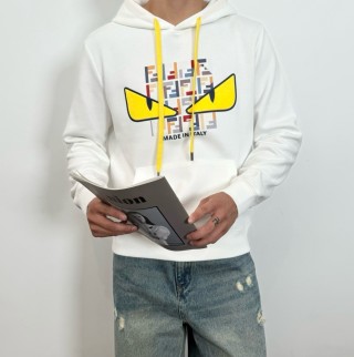 Pokemon Pikachu Yellow Ears Graphic White Hoodie view 3