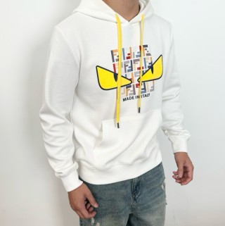Pokemon Pikachu Yellow Ears Graphic White Hoodie view 5