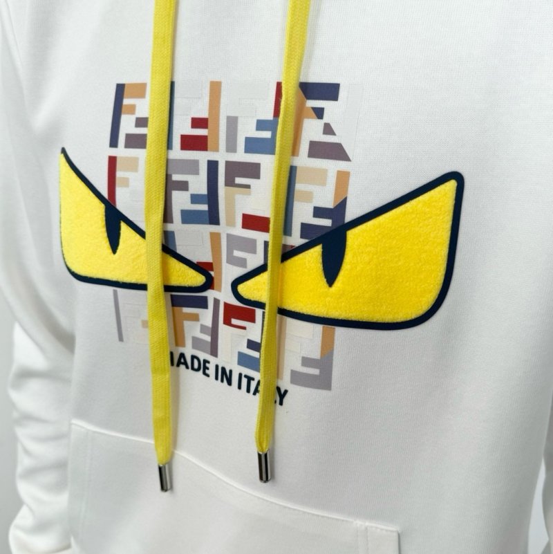 Pokemon Pikachu Yellow Ears Graphic White Hoodie view
