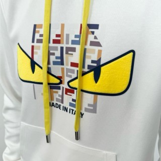 Pokemon Pikachu Yellow Ears Graphic White Hoodie view 6