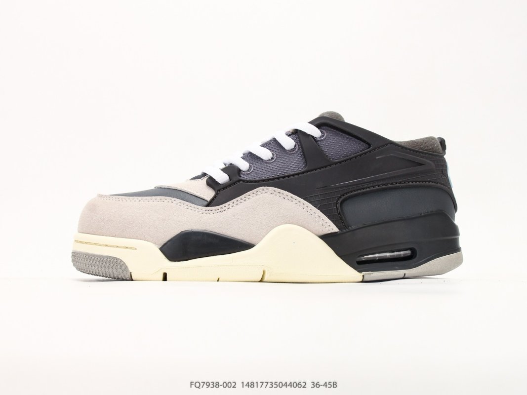 Jordan Air Jordan 4 RM Retro Basketball Shoe Black Cream