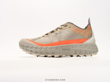 Norda 001 Low Top Trail Running Shoe Beige Orange