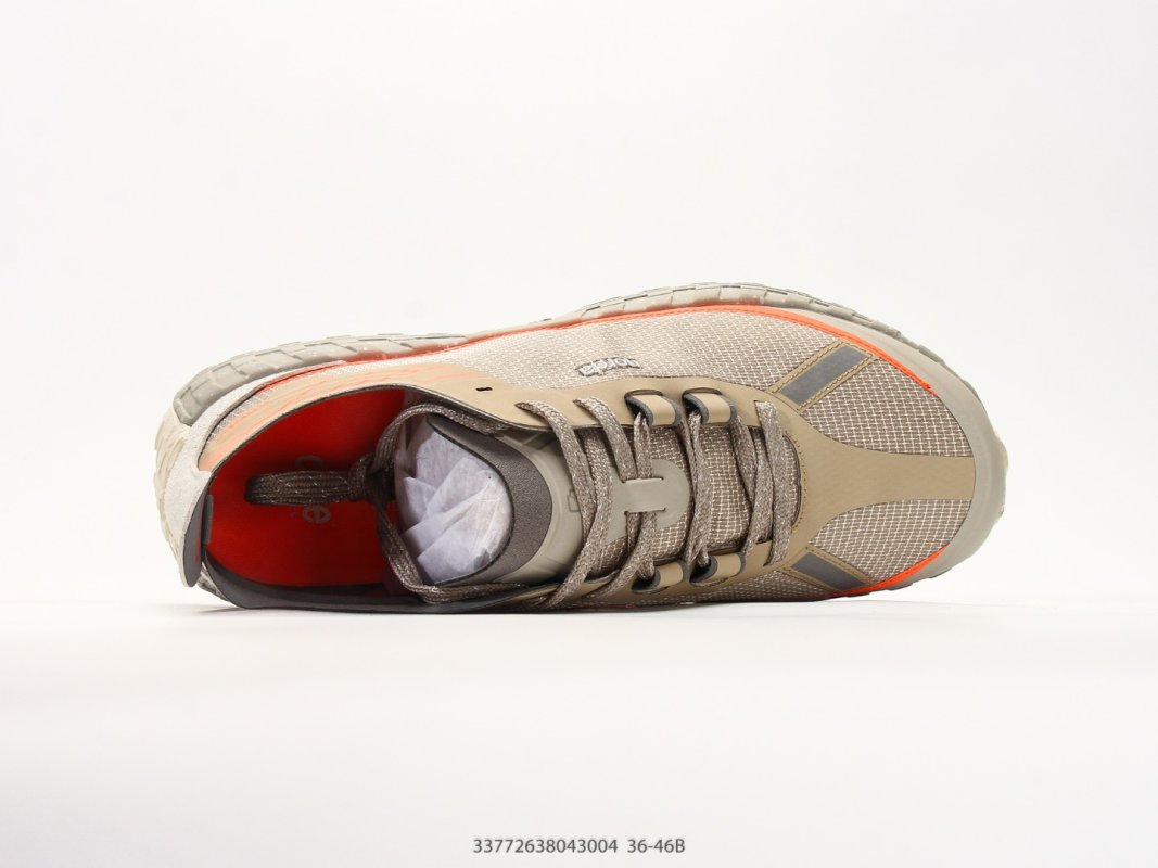 Norda 001 Low Top Trail Running Shoe Beige Orange view