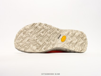 Norda 001 Low Top Trail Running Shoe Beige Orange view 4