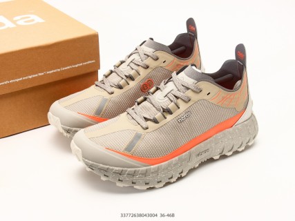 Norda 001 Low Top Trail Running Shoe Beige Orange view 9