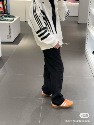 Adidas White Black Stripe Track Jacket view 14